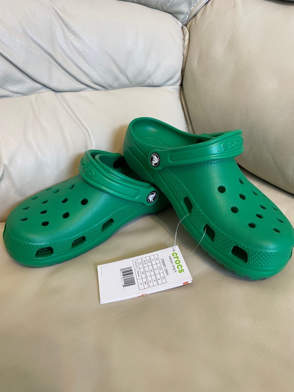 CROCS Kids' Classic Clog, Green